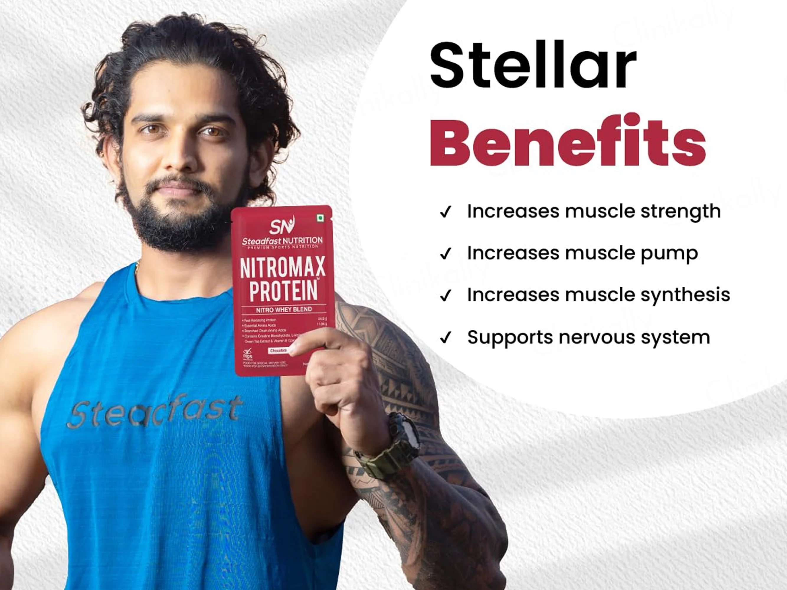 Steadfast Nutrition Nitromax Protein Nitro Whey Blend - Chocolate Flavour - Image 4