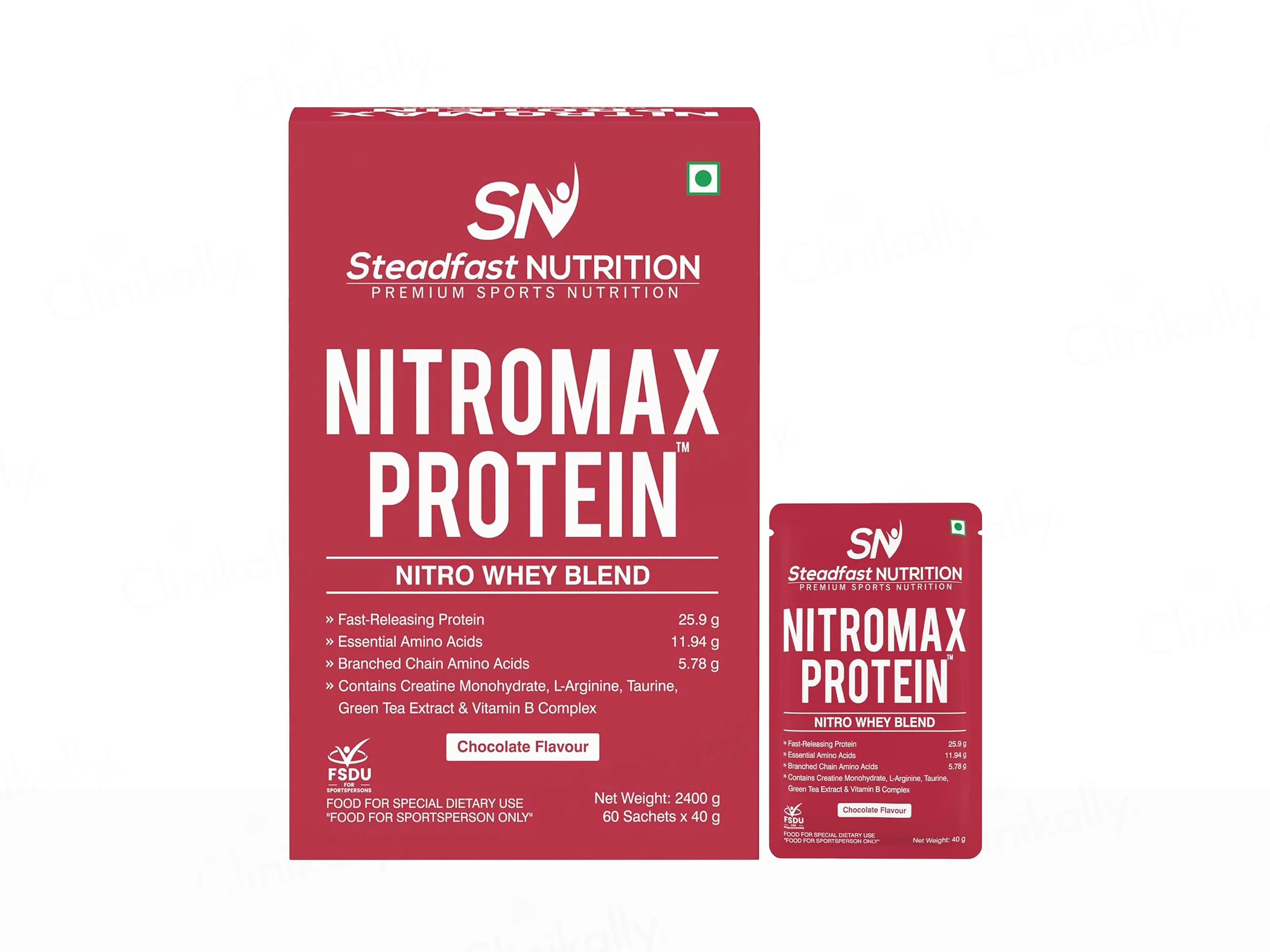 Steadfast Nutrition Nitromax Protein Nitro Whey Blend - Chocolate Flavour - Image 5