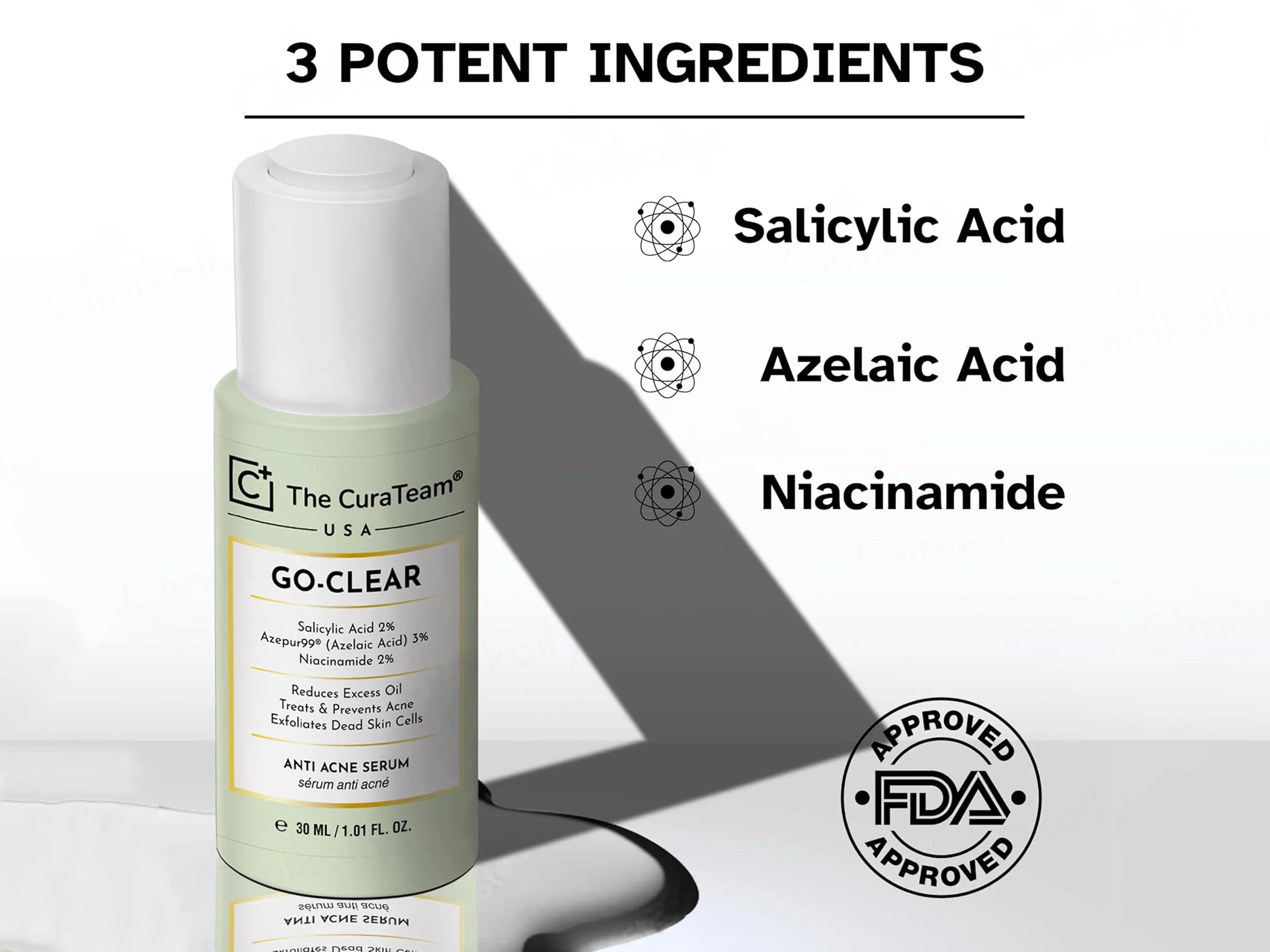 The CuraTeam Go-Clear Anti Acne Serum - Image 4
