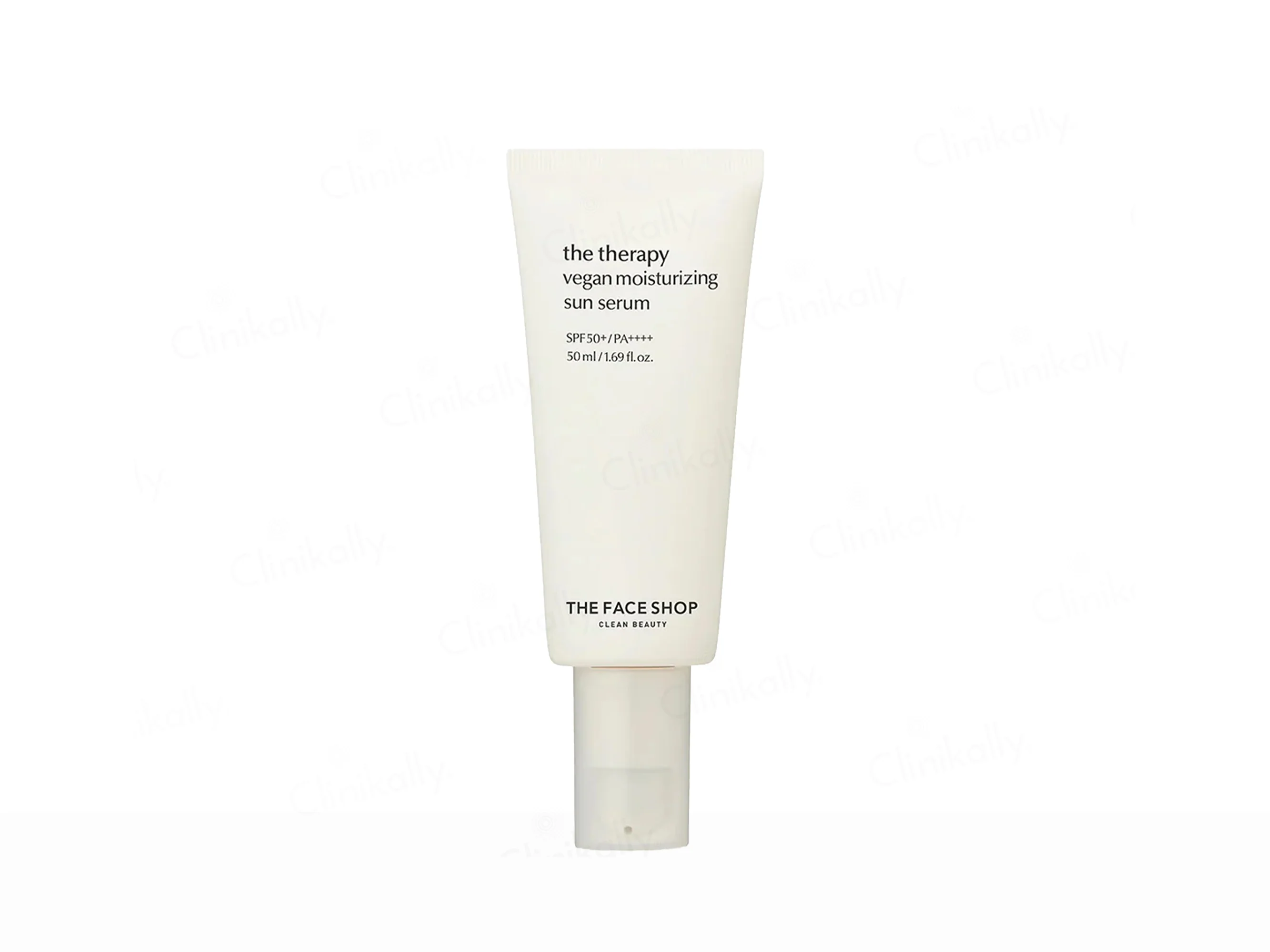 The Face Shop The Therapy Vegan Moisturizing Sun Serum with SPF 50+ PA++++