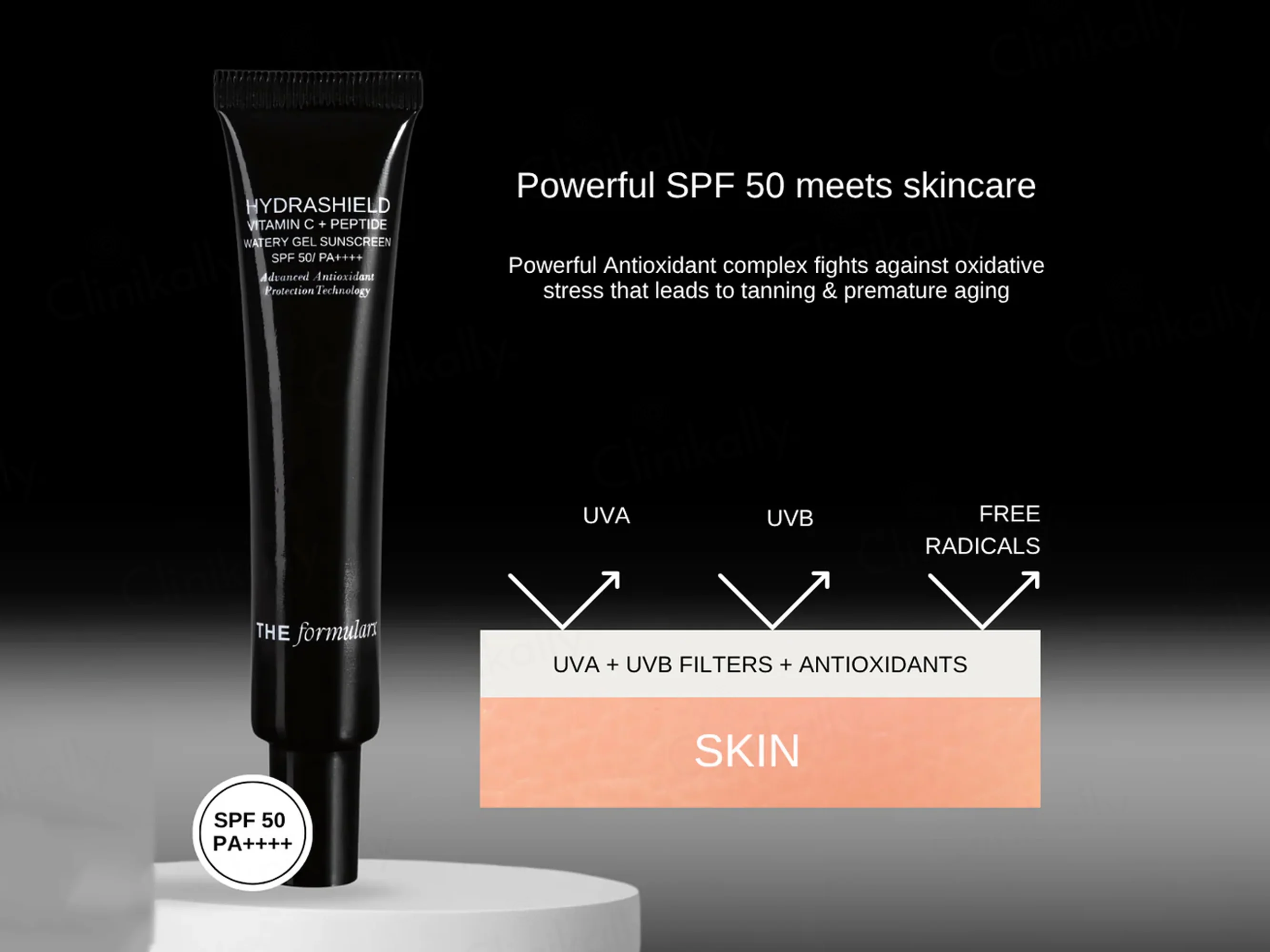 The FormulaRx Hydrashield Vitamin C + Peptide Watery Gel Sunscreen - Image 6