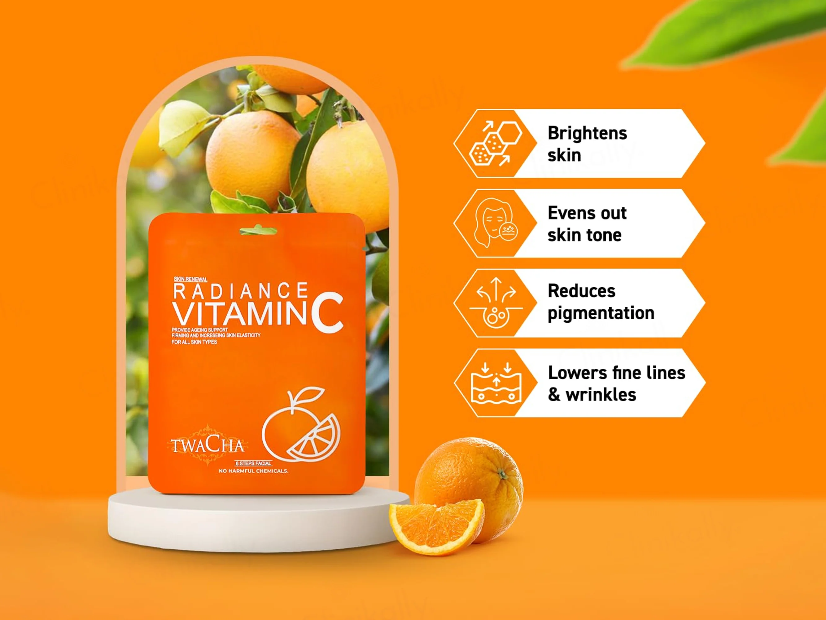 TWACHA Radiance Vitamin-C Facial Kit - Image 4