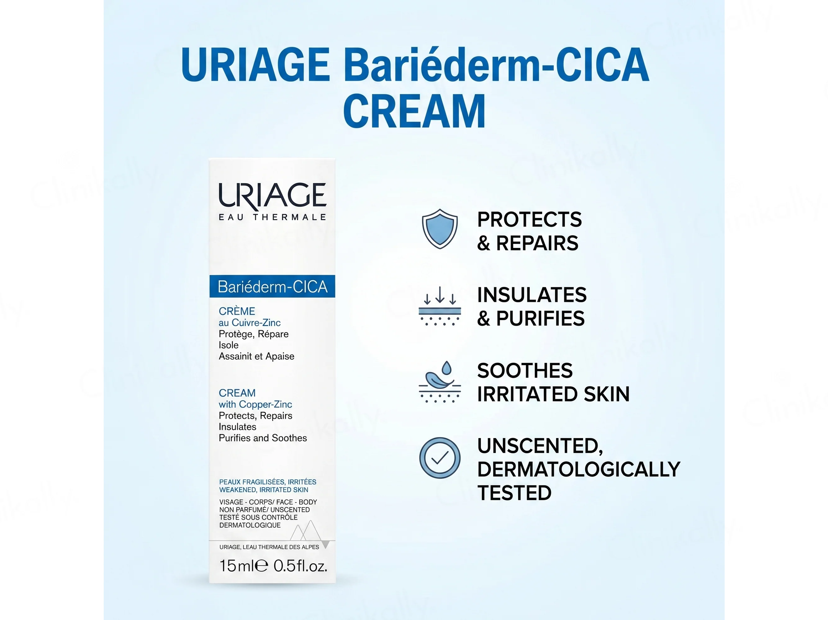 Uriage Bariederm Cica Repairing Cream - Image 2
