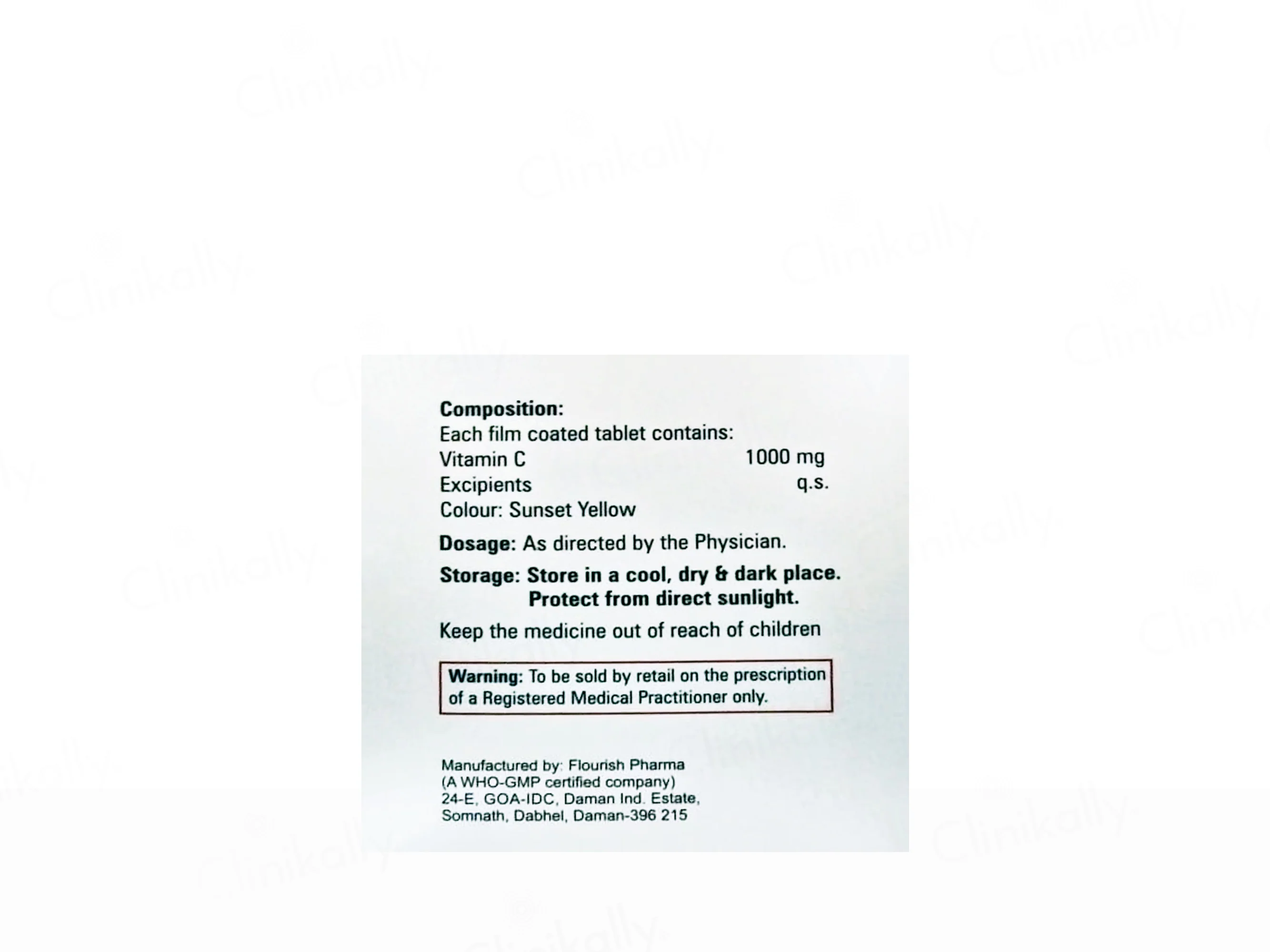 VC-Gold 1000mg Tablet - Image 4