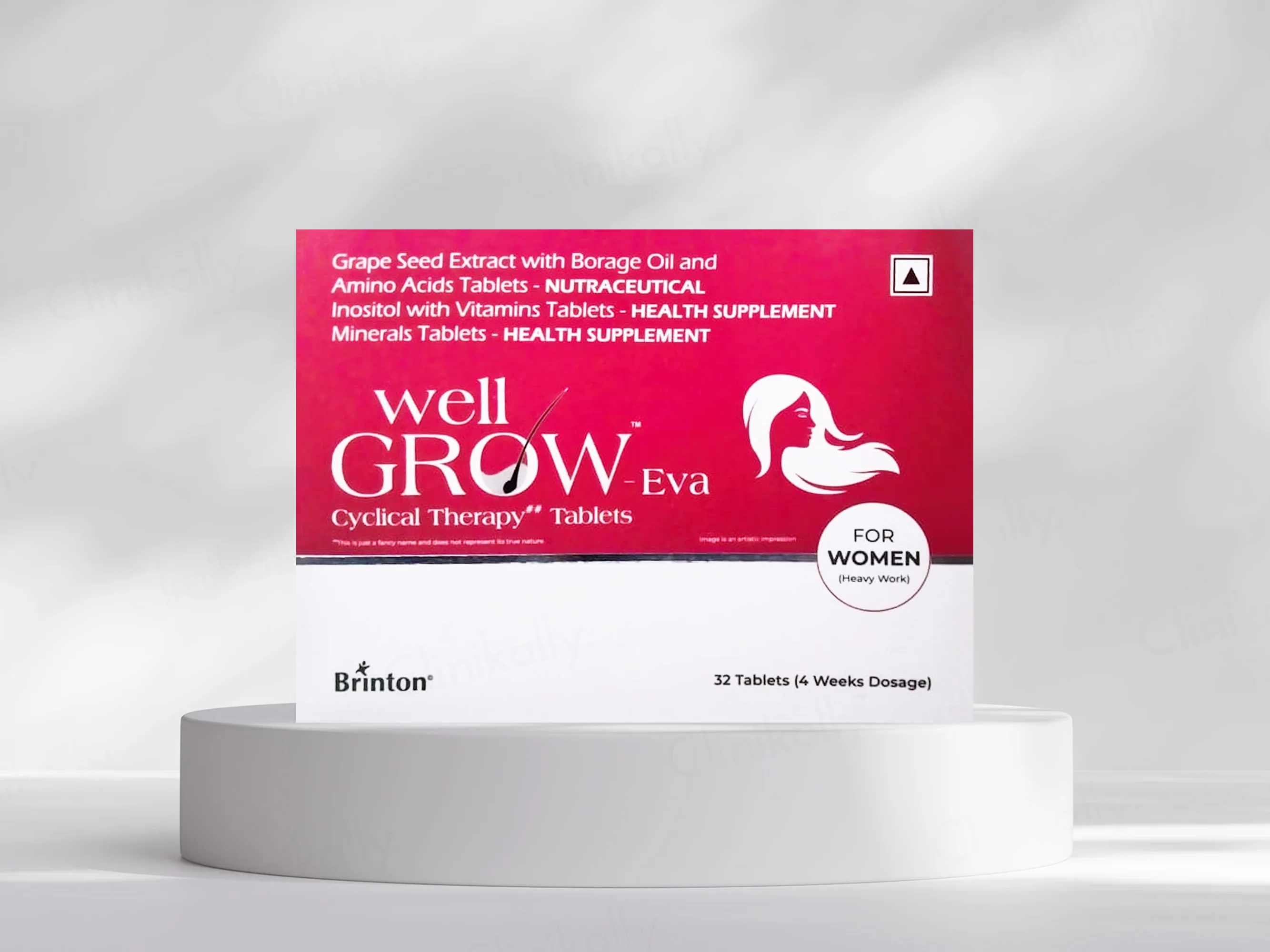 Well Grow Eva Cyclical Therapy Tablet For Women - Image 3
