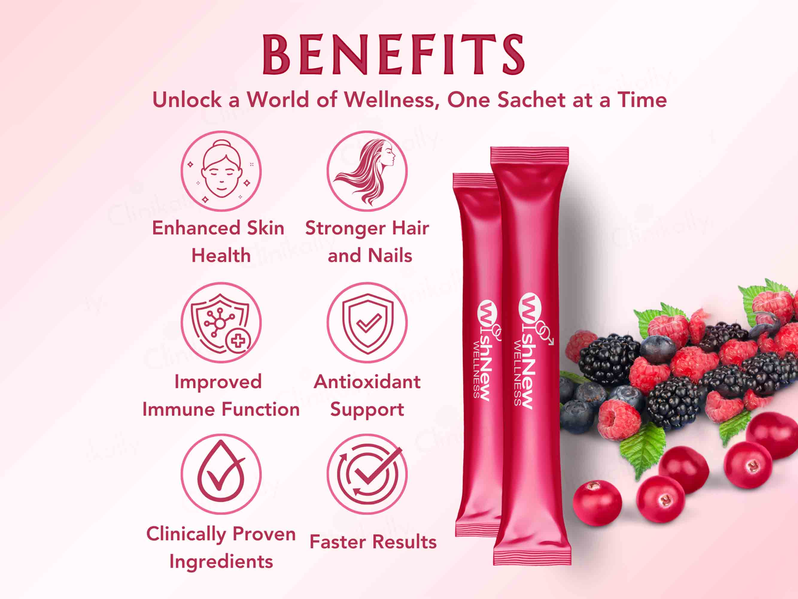 WishNew Wellness Beauty Collagen For Healthy Hair, Skin & Nails - Image 4