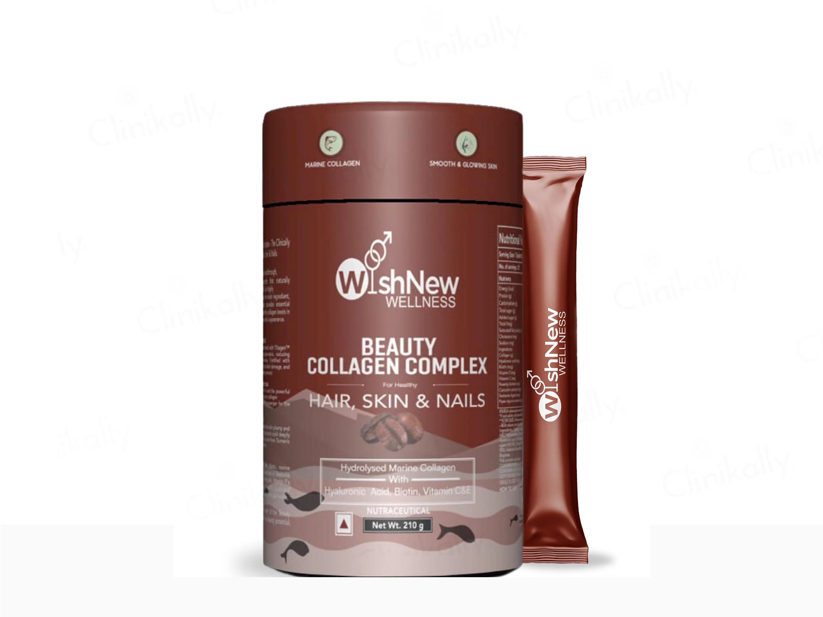 WishNew Wellness Beauty Collagen For Healthy Hair, Skin & Nails - Image 5