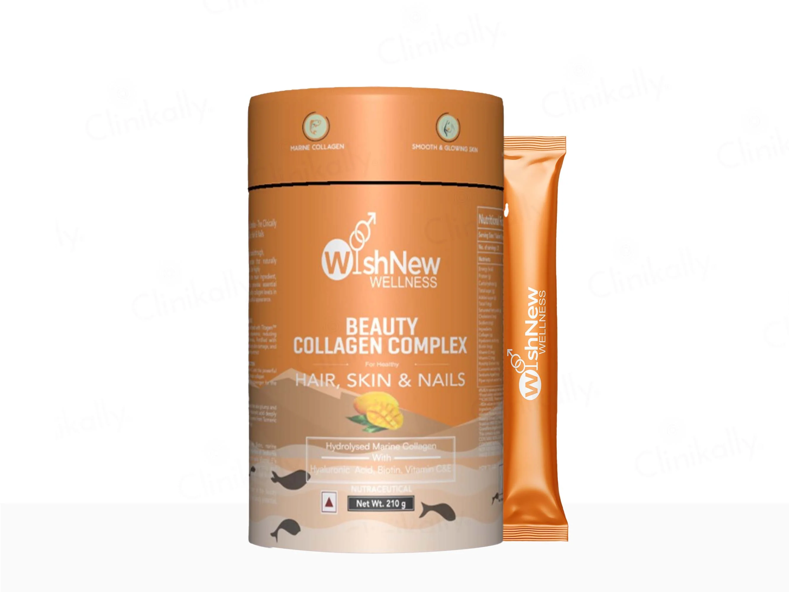 WishNew Wellness Beauty Collagen For Healthy Hair, Skin & Nails - Image 7